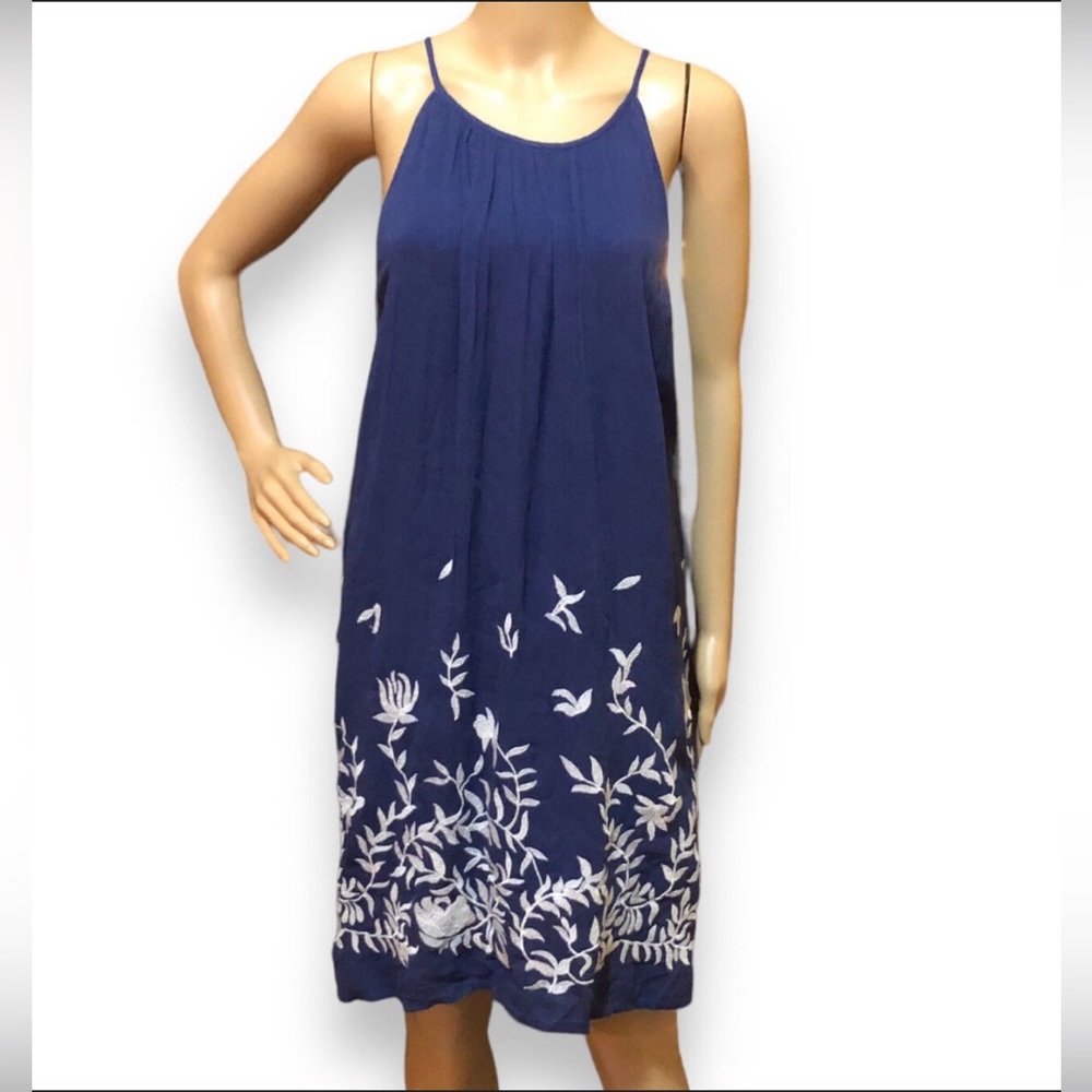 Lucky Brand Boho Embroidered Dresss